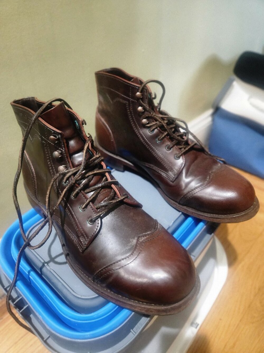 Wolverine 1000 Mile 721 LTD rare Cordovan Leather, limited-edition boot